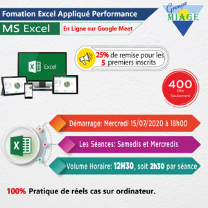 Formation Excel Appliqué-Performance