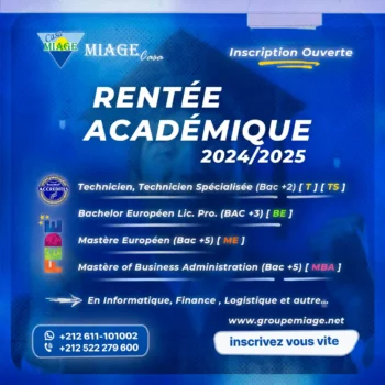 Rentrée Académique 2024-2025 - MIAGECasa