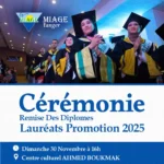 Cérémonie Remise diplômes MIAGE Tanger