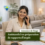 Offre-Stage-Rémunéré– Assistant(e) en préparation de rapports d’impôt