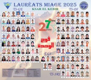 Remise de diplômes MIAGE Ksar El Kebir Promo-2025
