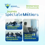 Étudiants de MIAGE Casa participant à la Journée Spéciale Métiers