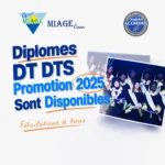 Diplômes DTS-DT Promotion - 2025